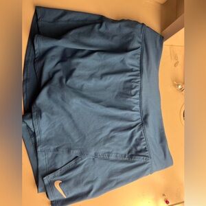Nike blue tennis skirt